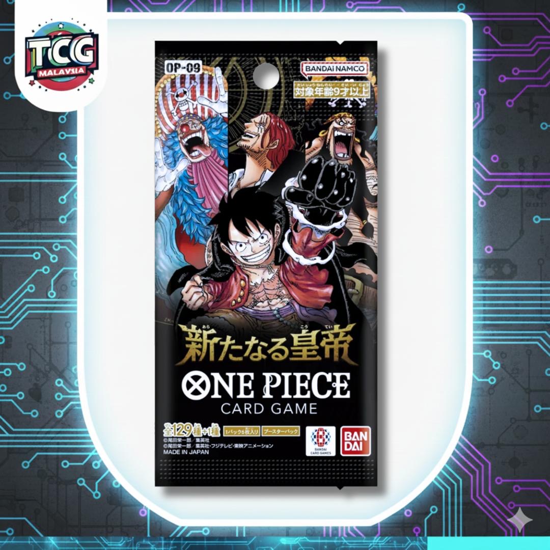 OPTCG: OP-09 Booster Pack *LIVE RIP*