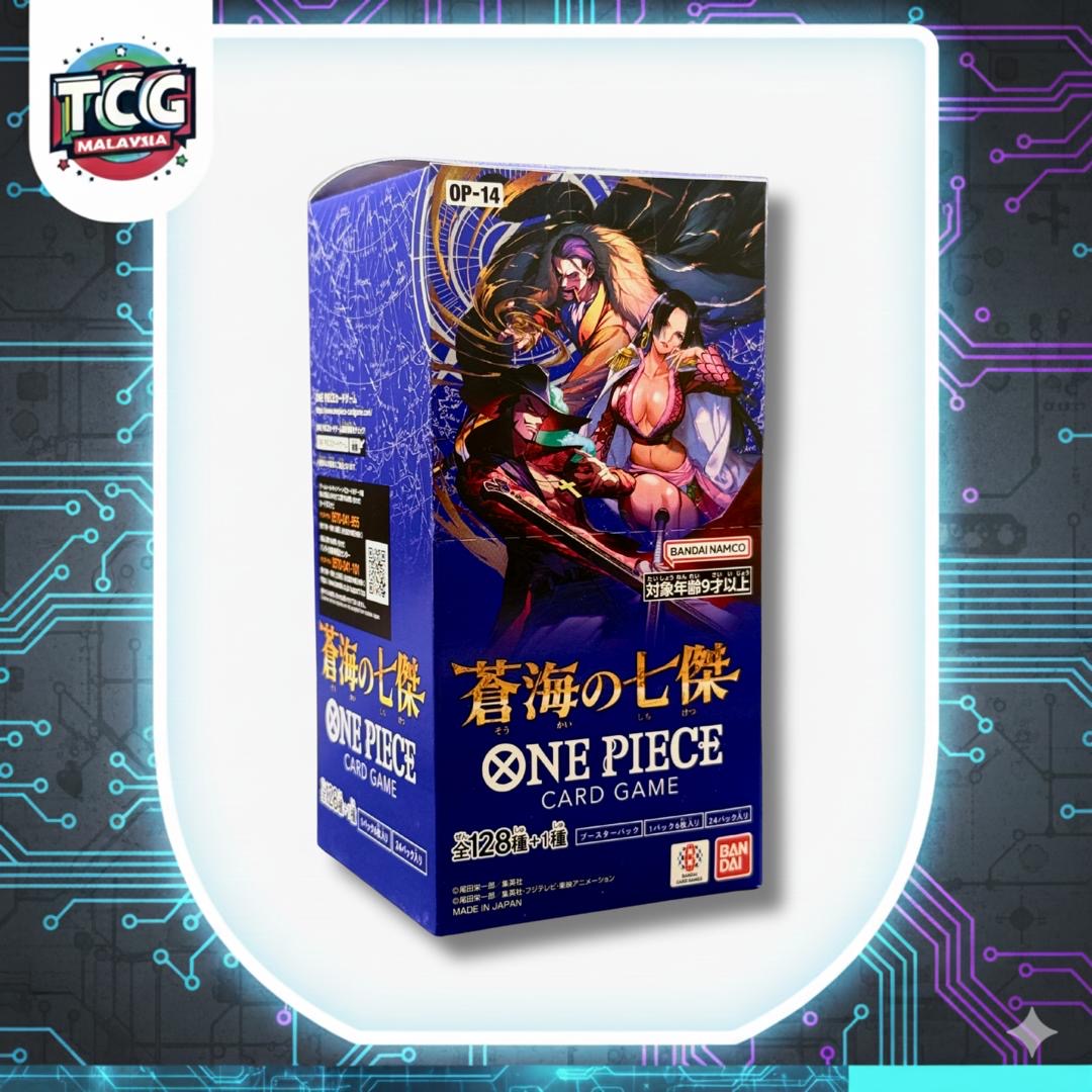 OPTCG: OP-14 “The Azure Sea’s Seven” Booster Box *LIVE RIP*