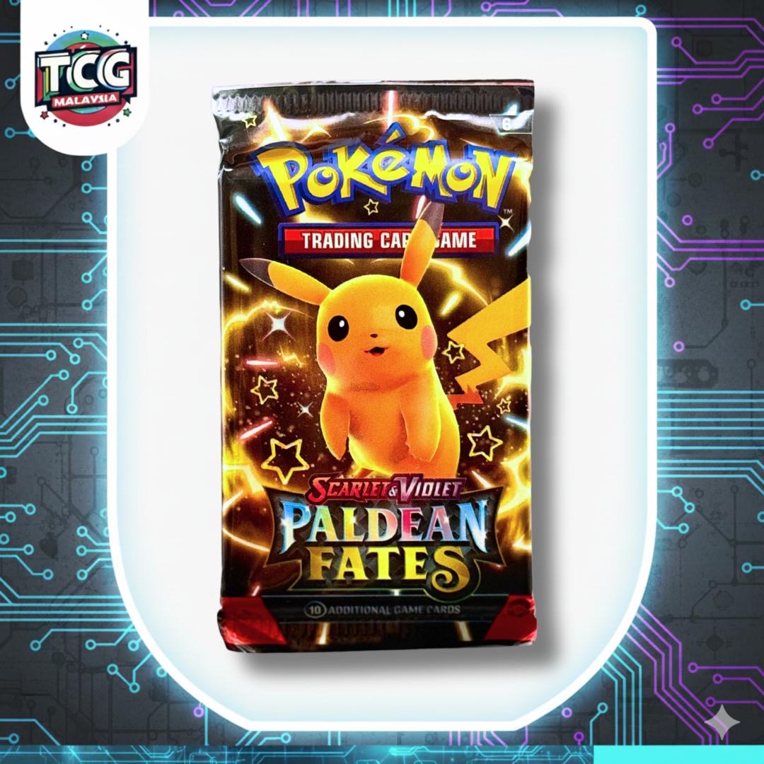 Pokémon TCG: Paldean Fates booster pack *LIVE RIP*