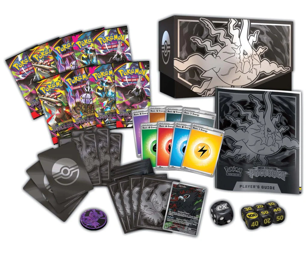 Pokemon TCG: Mega Evolution Pitch Black Elite Trainer Box (ETB)