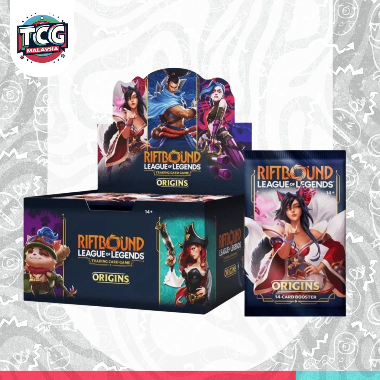 Riftbound: League of Legends Trading Card Game Origins Booster Box ( TCG Malaysia Riftbound: League of Legends Trading Card Game Origins Booster Box ( TCG Malaysia