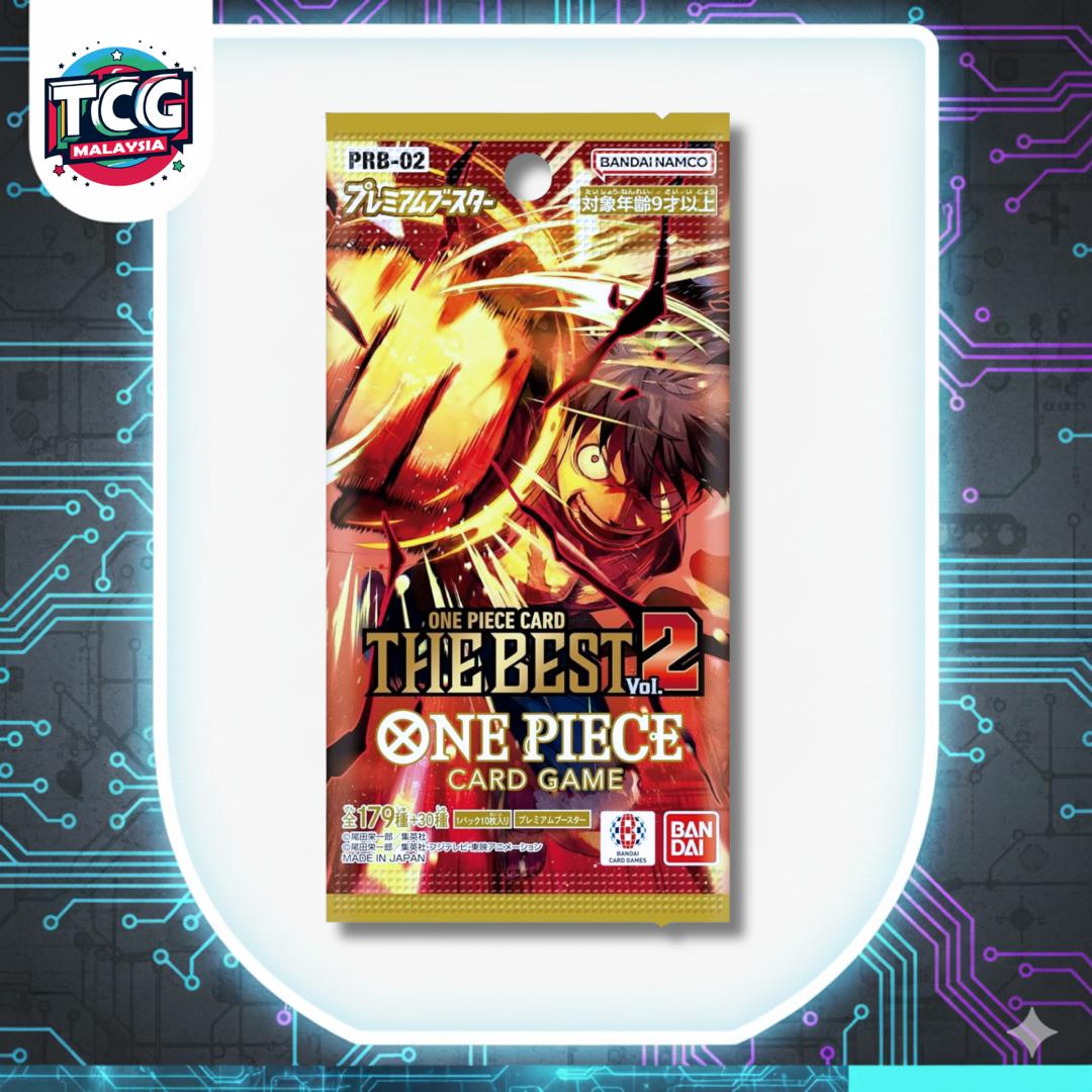 OPTCG : PRB-02 The Best Booster Pack JP *Live Rip*
