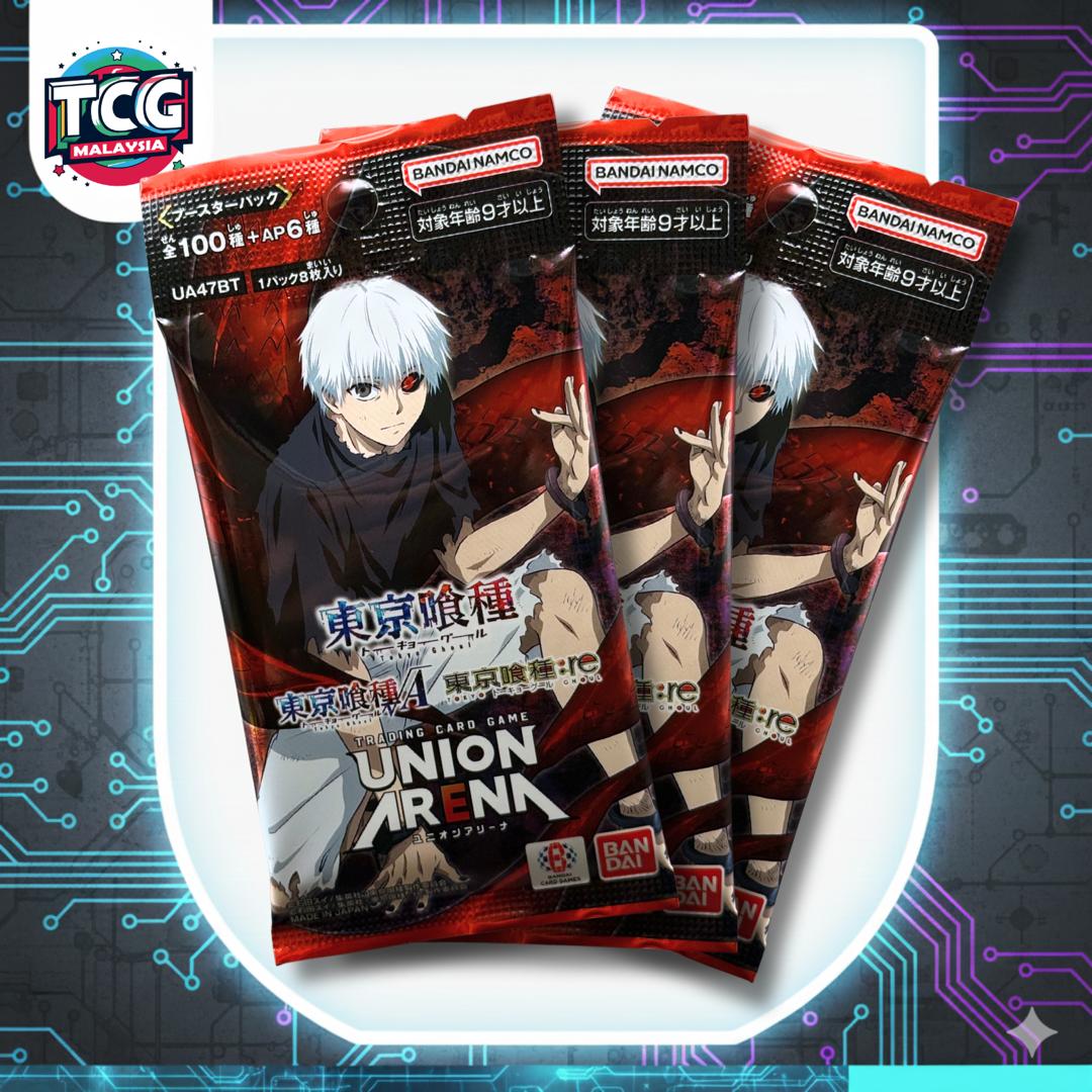 Union Arena : UA47BT Tokyo Ghoul Booster Pack Bundle *Live Rip*