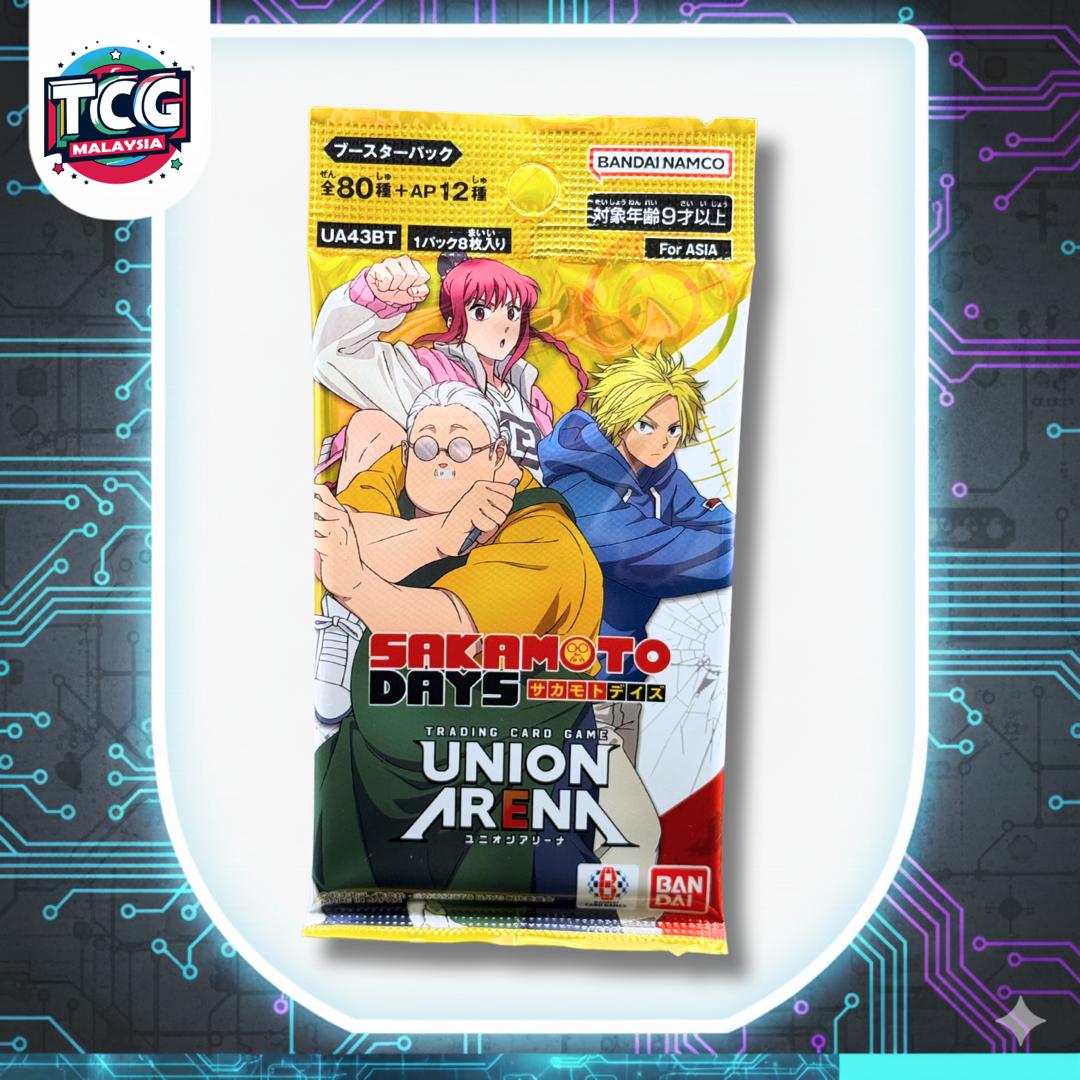 Union Arena : UA43BT Sakamoto Days Booster Pack *Live Rip*