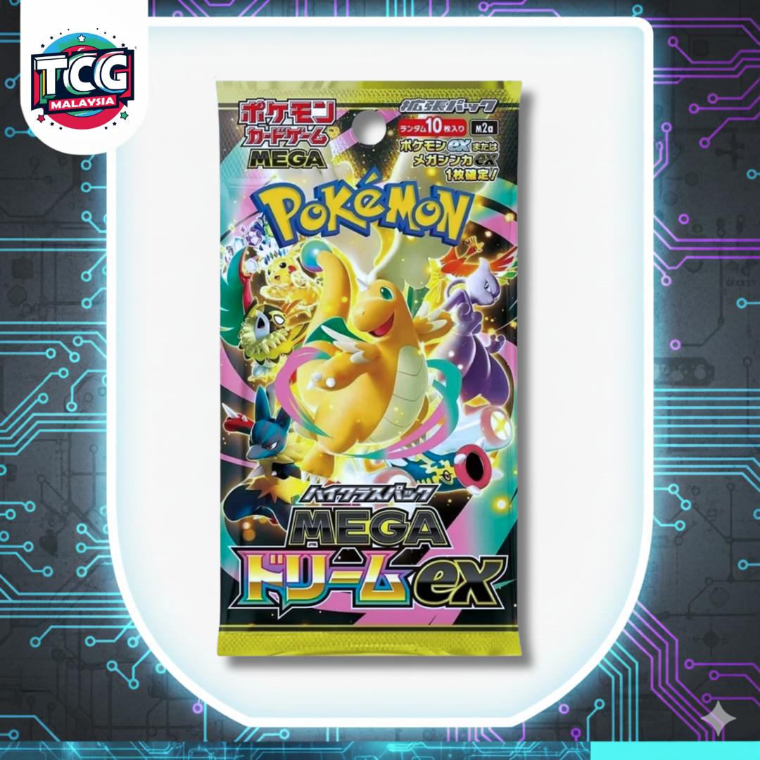Pokemon : M2a Mega Dream Japanese Booster Pack *Live Rip*