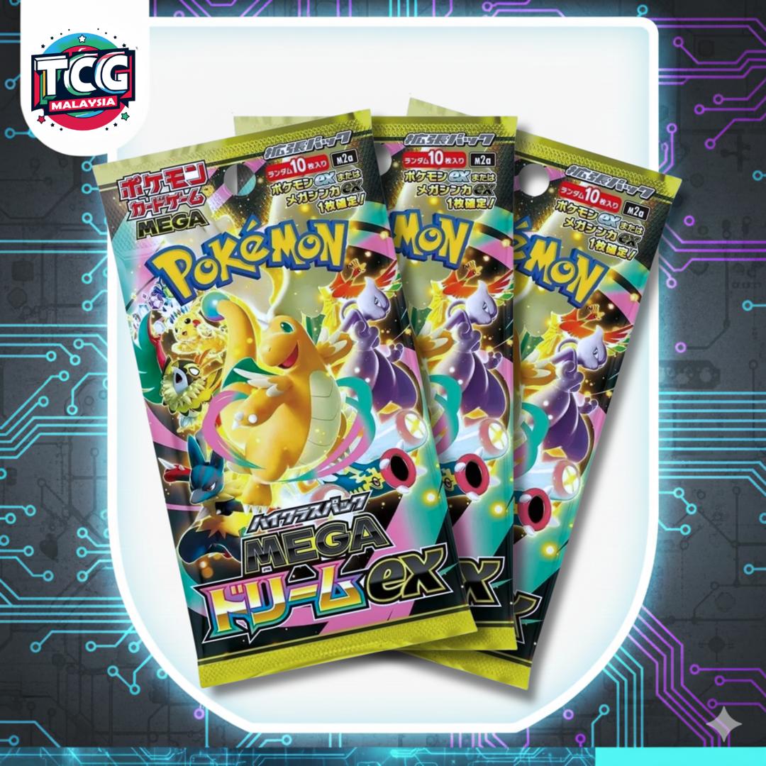 Pokemon : M2a Mega Dream Booster Pack Bundle *Live Rip*