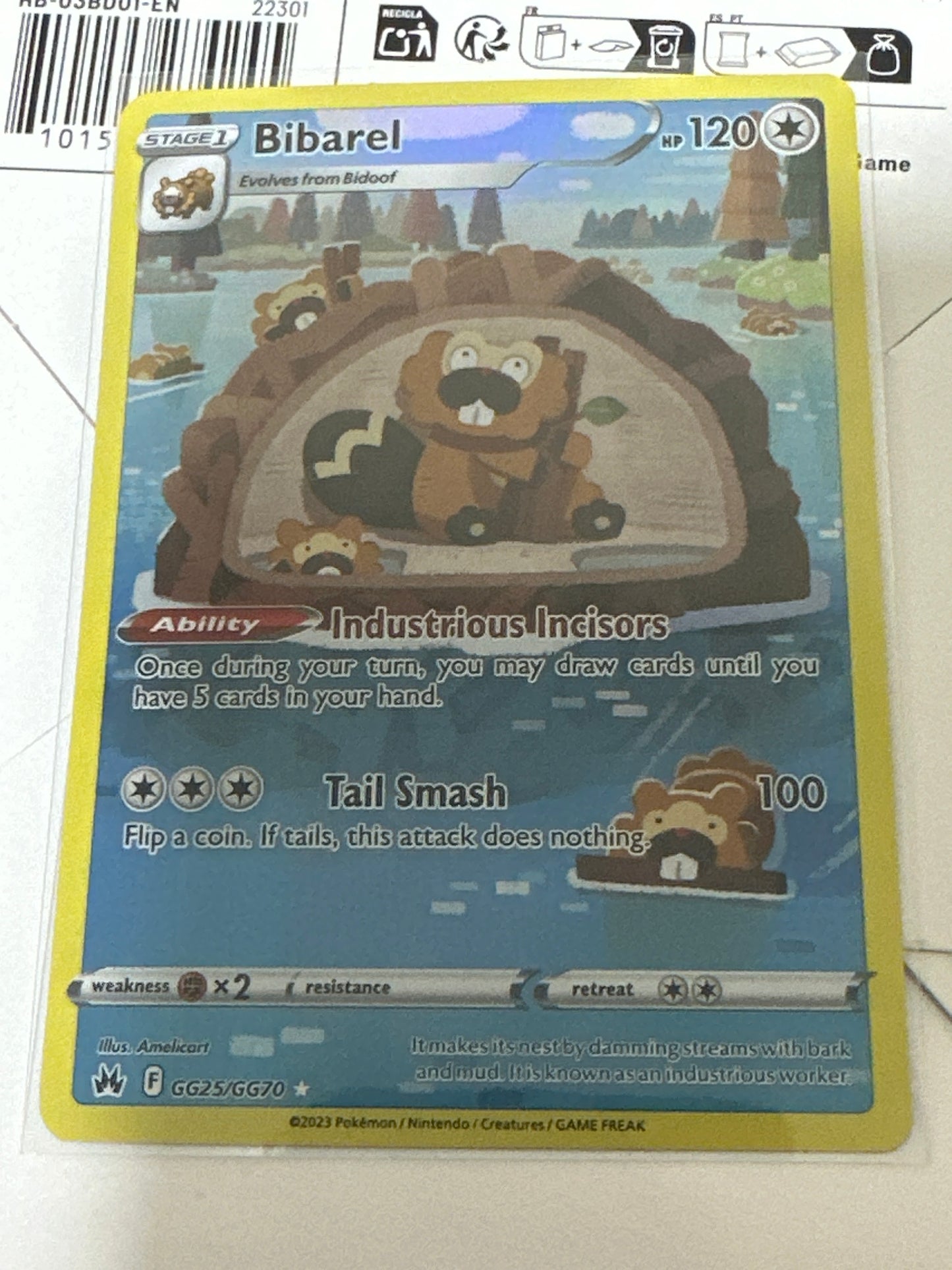 KLB 593 PK Bibarel GG25/GG70