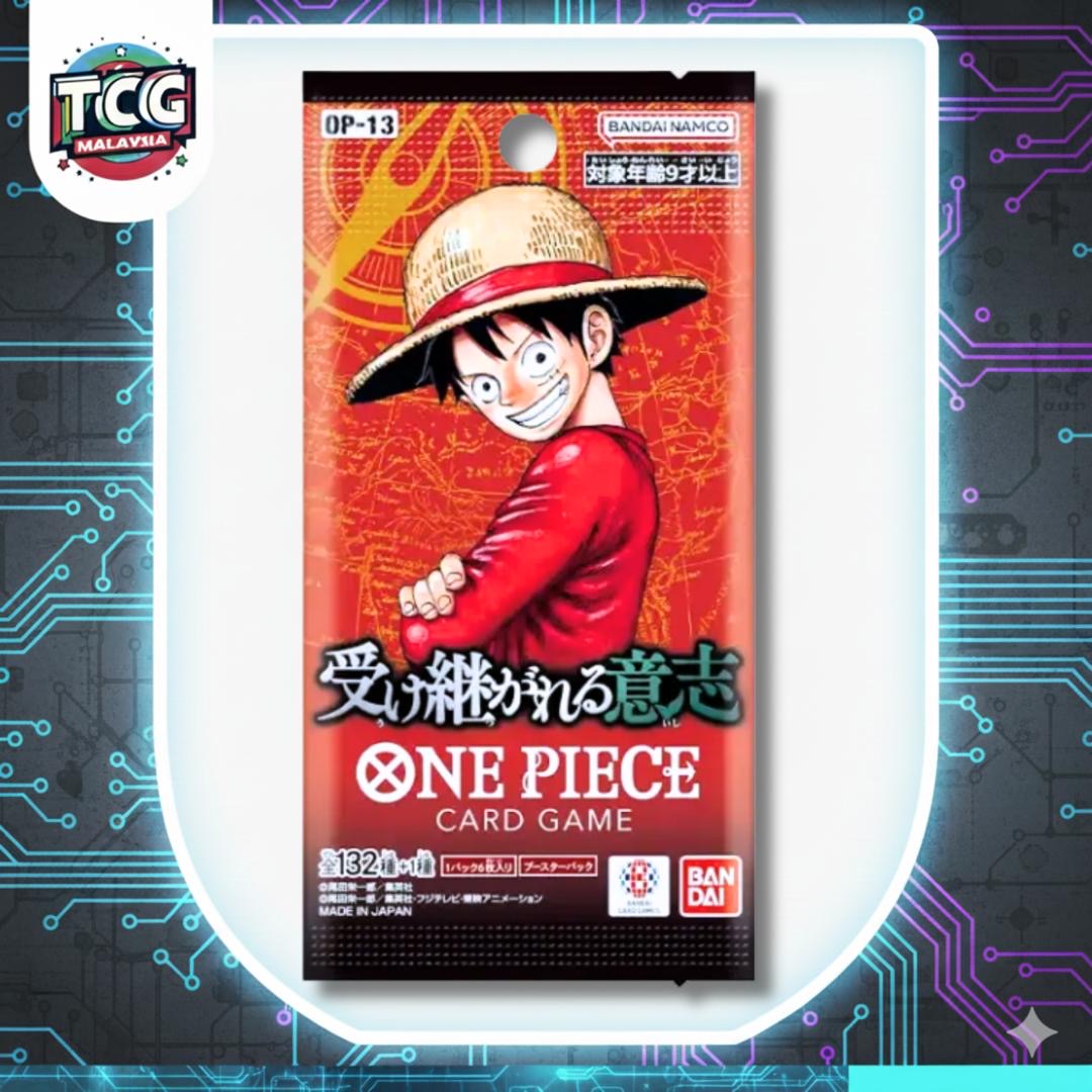 OPTCG: OP-13 booster pack *LIVE RIP*