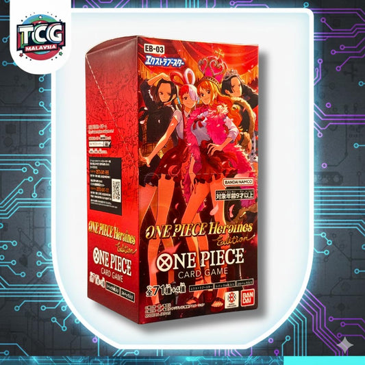 OPTCG: EB-03 Heroine Edition Booster Box *LIVE RIP*