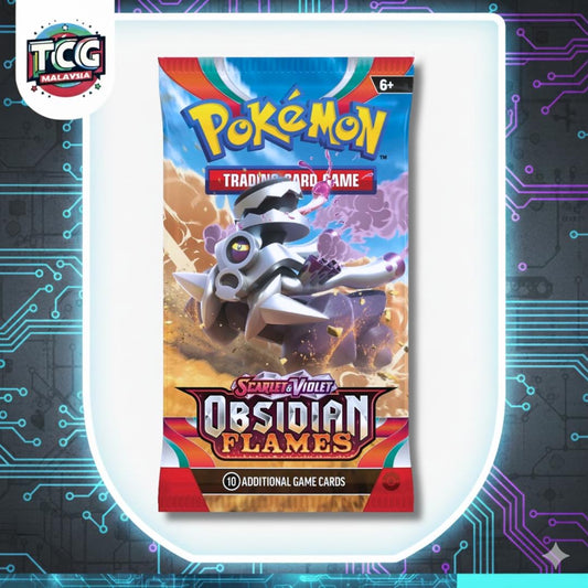 Pokémon TCG: Obsidian Flames booster pack *LIVE RIP*