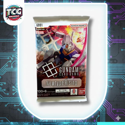 Gundam TCG: GD-01 Newtype Rising Booster pack *LIVE RIP*