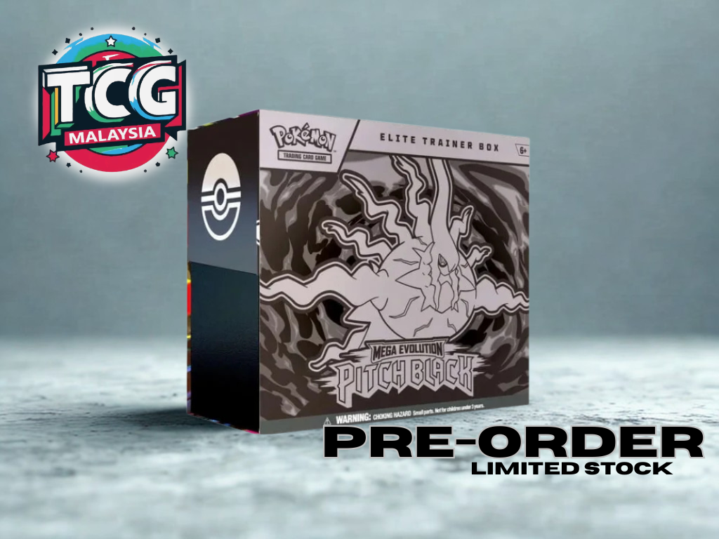 Pokemon TCG: Mega Evolution Pitch Black Elite Trainer Box (ETB) Pre-order