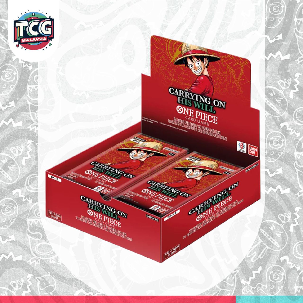 One Piece TCG: OP 13 (English Asia) booster box