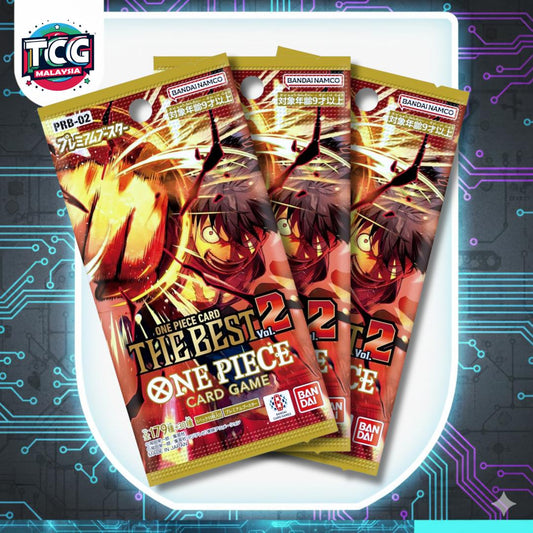 OPTCG : PRB-02 The Best Booster Pack Bundle *Live Rip*