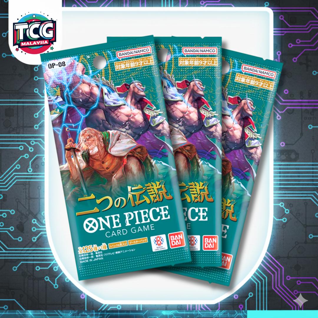 OPTCG : OP-08 Two Legends Booster Pack Bundle *Live Rip*