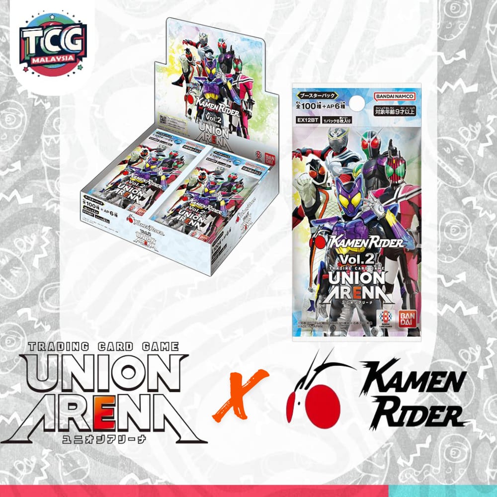 Shop Live Rip : Union Arena EX12BT Kamen Rider Booster Pack
