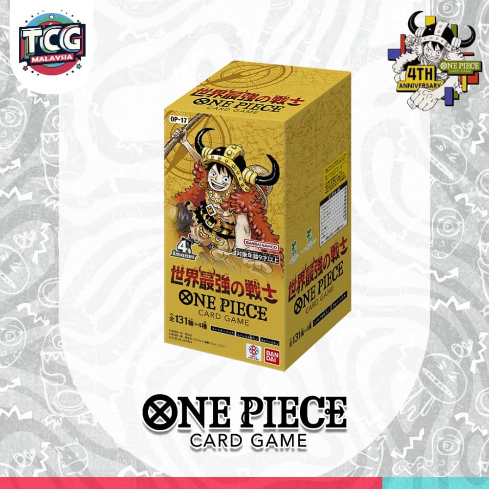 [OP17] ONE PIECE CARD GAME BOOSTER BOX JAPANESE