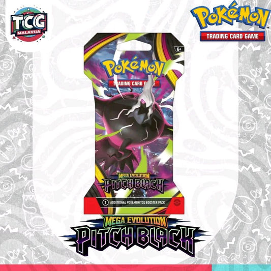 Pokemon TCG ME05 Pitch Black Sleeved Boosters